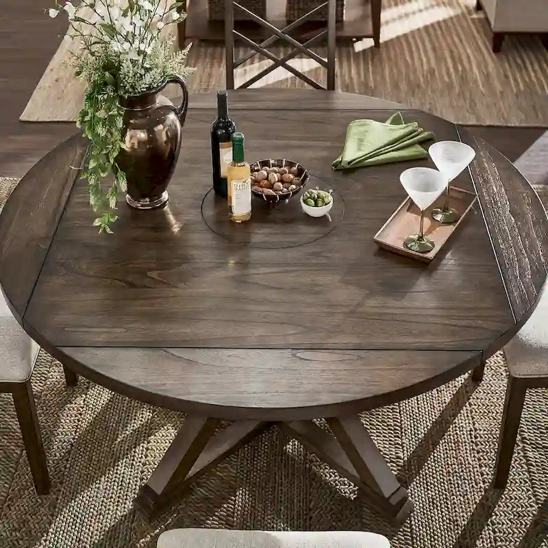 Garrison Espresso Convertible Dining Table by iNSPIRE Q Modern