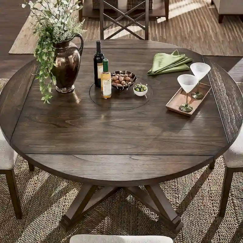 Garrison Espresso Convertible Dining Table by iNSPIRE Q Modern