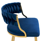 Modern Velvet Dining Chairs Set of 4