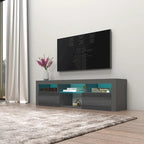 Bari 160 Wall Mounted Floating 63 TV Stand with 16 Color LEDs