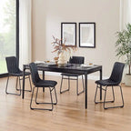 Art Leon Faux Leather Dining Chair (Set of 2)