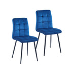 Porthos Home Pacie Velvet Dining Room Chairs (Set of 2)