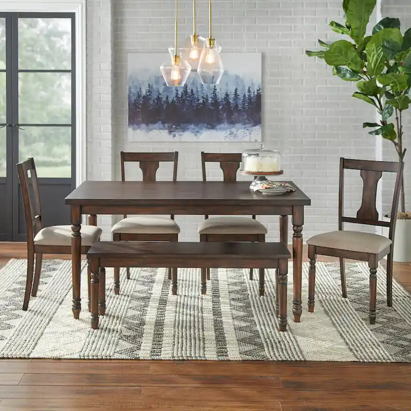 Simple Living Burntwood Dining Chairs (Set of 2)
