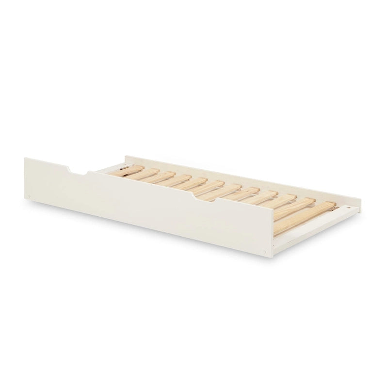 Camaflexi Full over Full Bunk Bed with Twin Trundle - Panel Headboard
