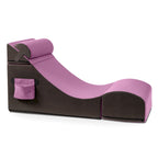 Jaxx Flexx V-Tex Convertible 3 in 1 Gamer Chair, Table, & Ottoman w/ Adjustable Headrest - Vinyl
