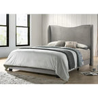 Kris Upholstered Wing Bed