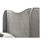 Kris Upholstered Wing Bed