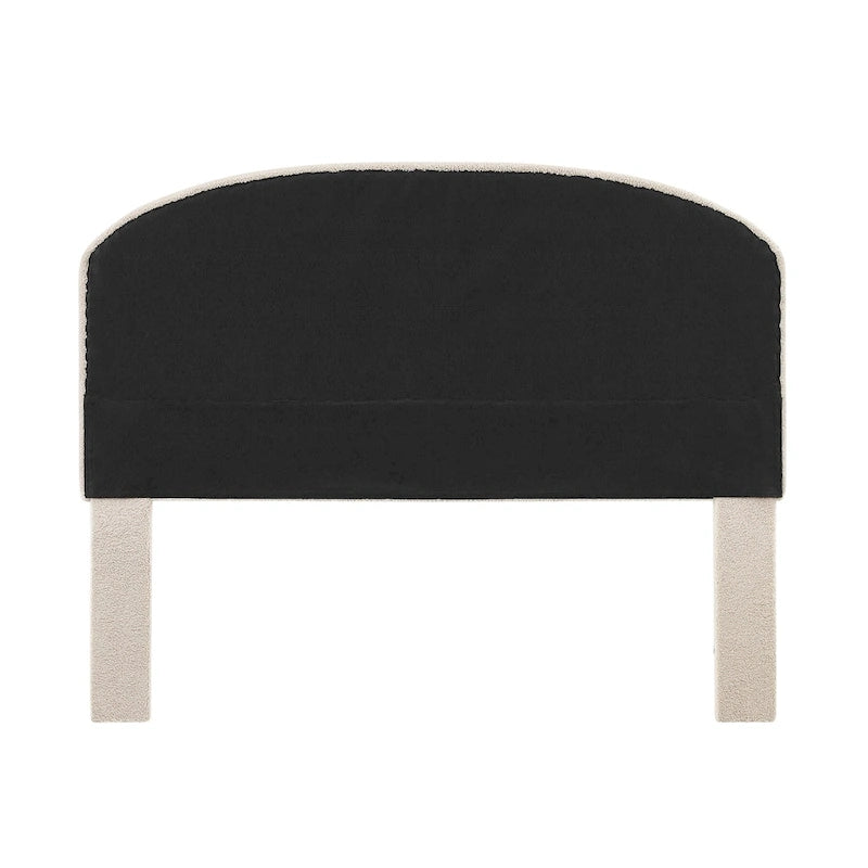 Collymore Natural Sherpa Fleece Headboard
