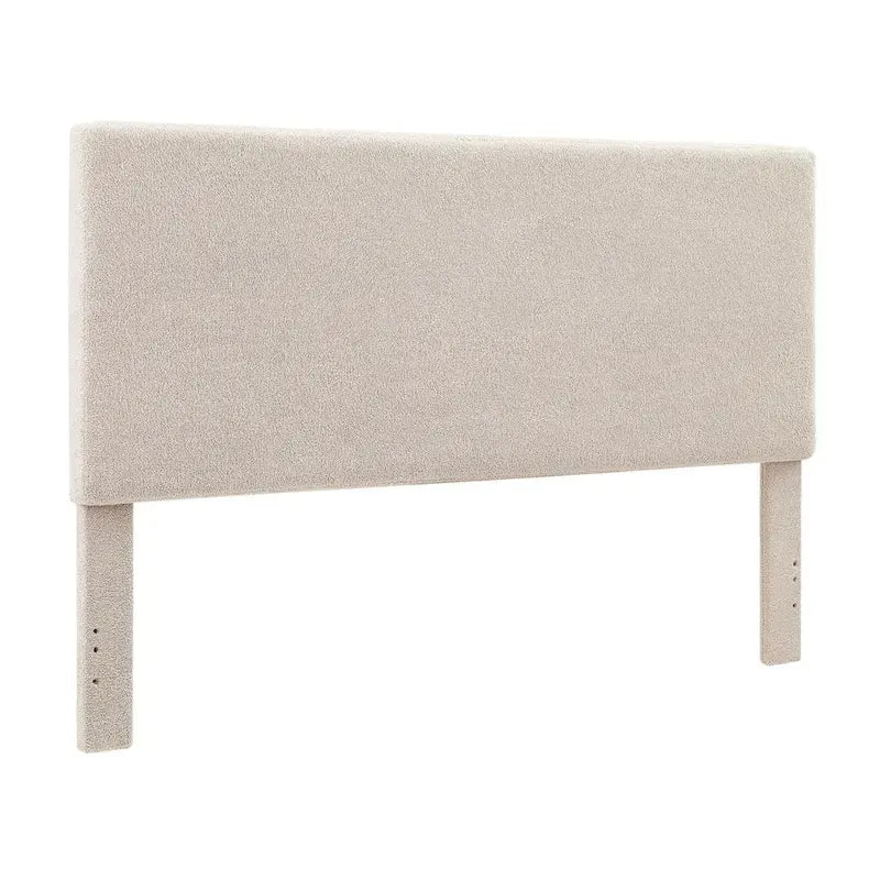 Collymore Natural Sherpa Fleece Headboard