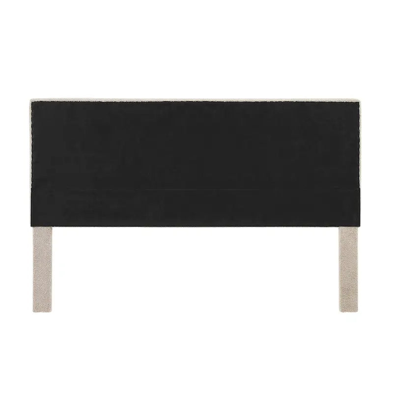 Collymore Natural Sherpa Fleece Headboard