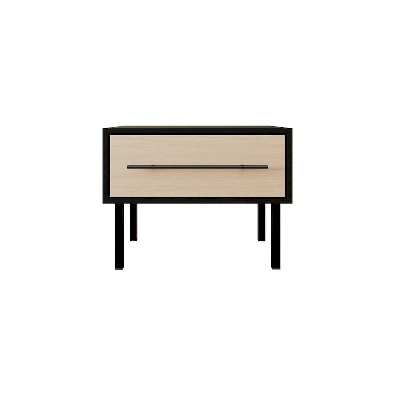 CraftPorch Transitional 1-Drawer Wooden Nightstand