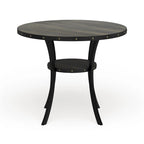 Roundhill Furniture Biony Dining Collection Espresso Wood Counter Height Nailhead Dining Table - Brown