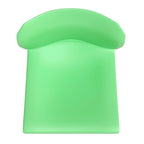 880 lb. Capacity Full Back Contoured Stack Chair with Powder Coated Sled Base