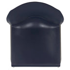 880 lb. Capacity Full Back Contoured Stack Chair with Powder Coated Sled Base