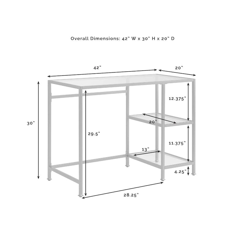 Aimee Desk Gold