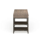 Acme Furniture Gorden Weathered Oak and Antique Silver Desk