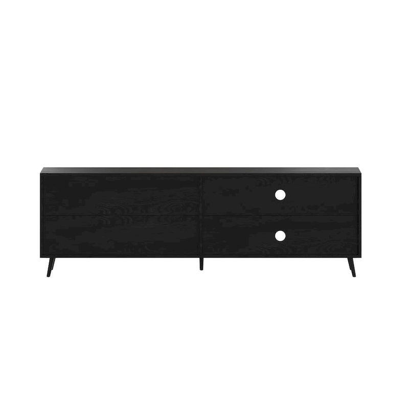 TV Stand for up to 60 TV's with Adjustable Shelf and Storage Drawers