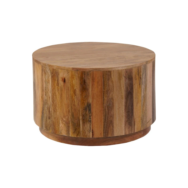 Carolina Living Krissa 30 Round Mango Wood Coffee Table