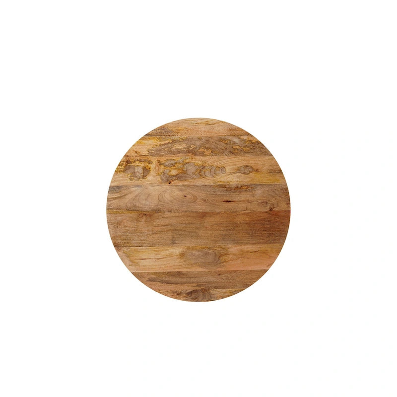 Carolina Living Krissa 30 Round Mango Wood Coffee Table