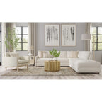 Carolina Living Krissa 30 Round Mango Wood Coffee Table