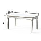 Contemporary Rectangular Dining Table