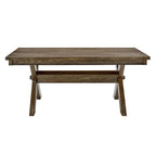 Chester Rustic Farmhouse Dining Table - N/A