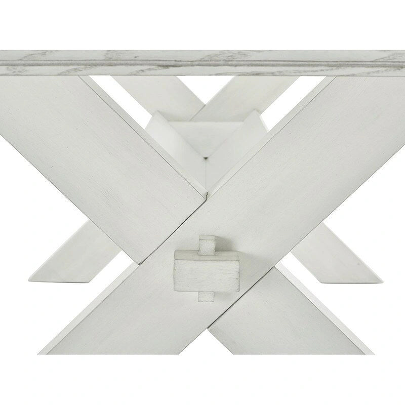 Chester Rustic Farmhouse Dining Table - N/A