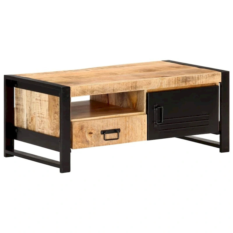 vidaXL Coffee Table Living Room End Table Accent Side Sofa Table Solid Wood
