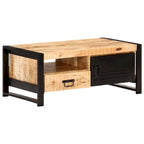 vidaXL Coffee Table Living Room End Table Accent Side Sofa Table Solid Wood