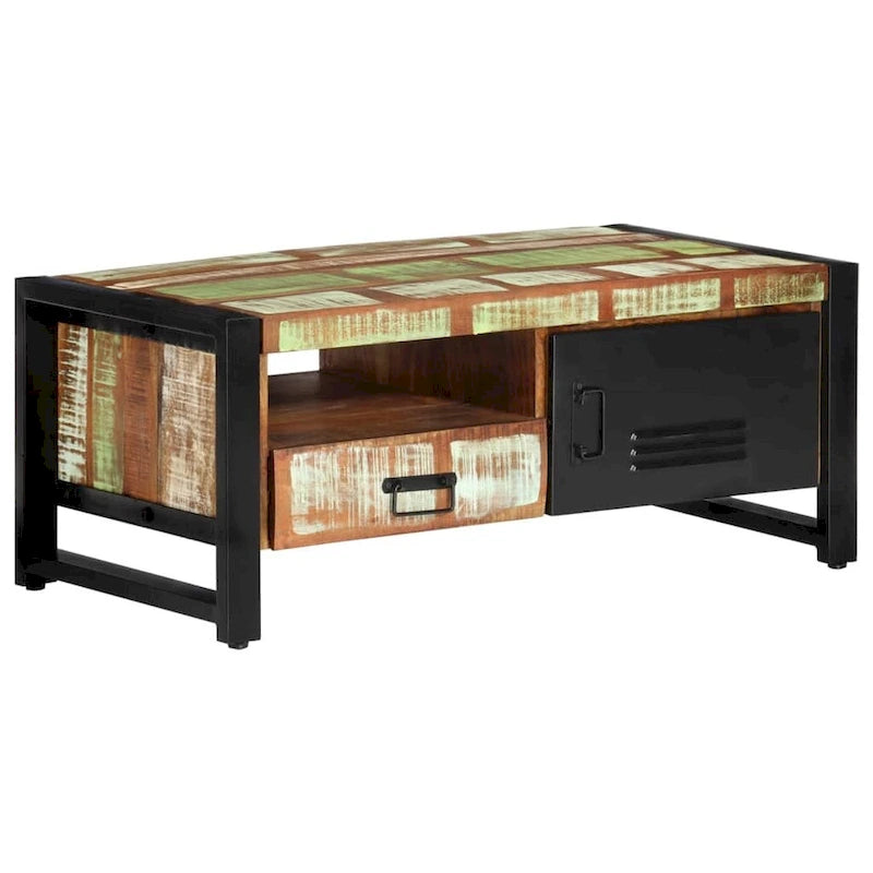 vidaXL Coffee Table Living Room End Table Accent Side Sofa Table Solid Wood