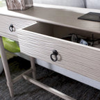 SAFAVIEH Barbra 2-Drawer Console Table - 35.5 W x 13 L x 29.5 H - 36Wx13Dx30H