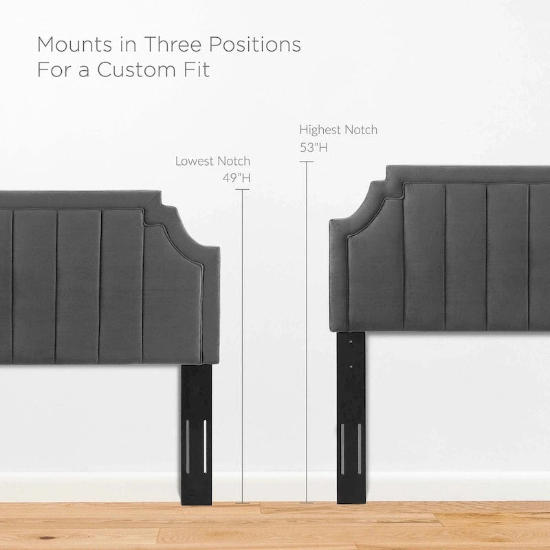 Sienna Performance Velvet Twin Platform Bed