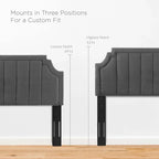 Sienna Performance Velvet Twin Platform Bed