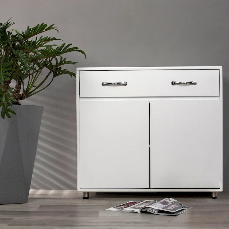 Modern Sidrboard, Side Table with Drawer and Doors