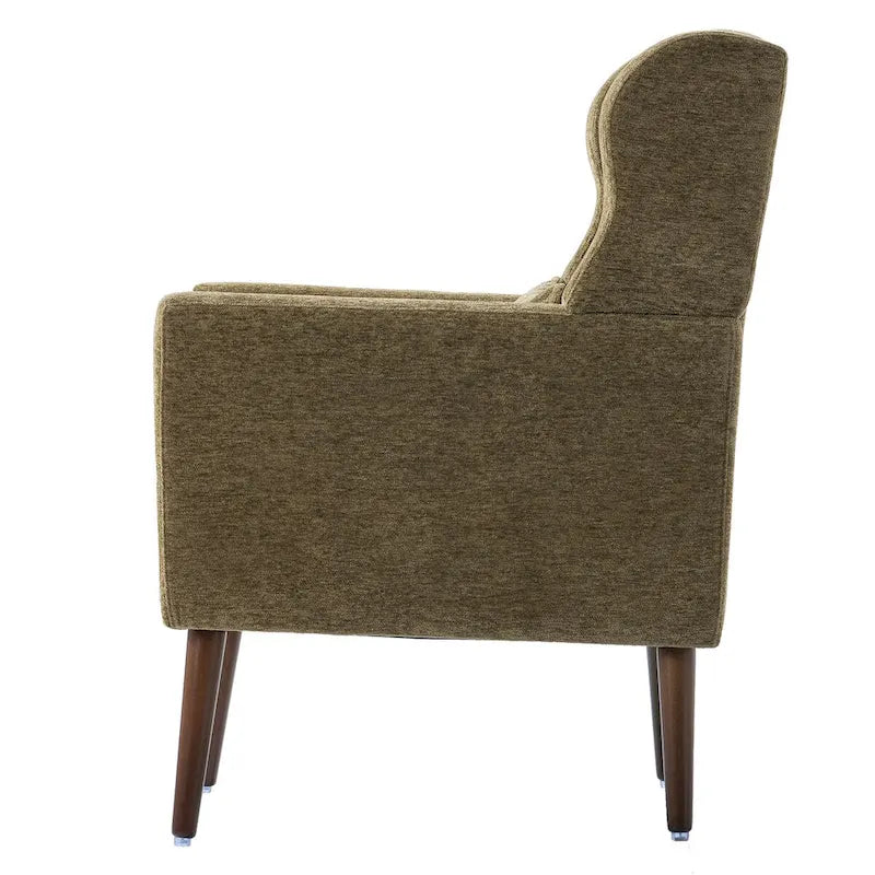 Modern Accent Chair Upholstered Foam Filled Living Room Chairs Comfy Reading Chair
