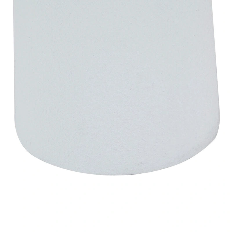 Magnesium Oxide Outdoor Accent Table - Dark Gray or White - Roche River Decor