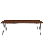 Ardor 96 Live Edge Acacia Wood Dining Table