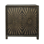 Chaucer Aged Whiskey 2 Door Wine Accent Cabinet