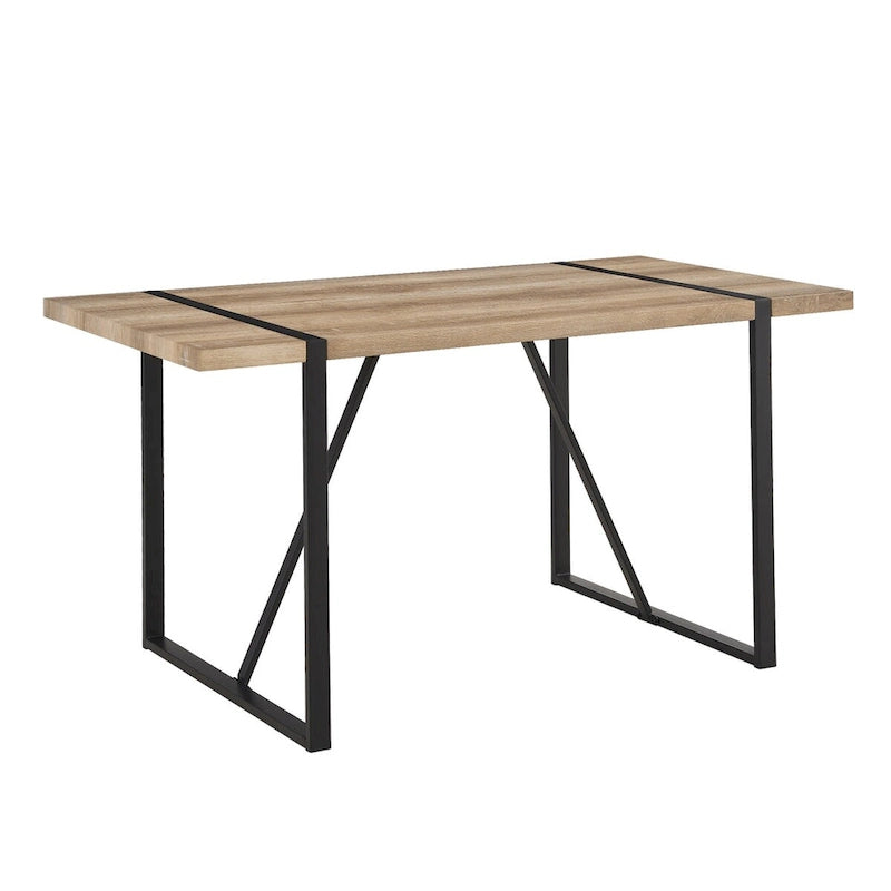 Mid Century Wooden Kitchen Table Set for Restaurant 5 Piece Sets