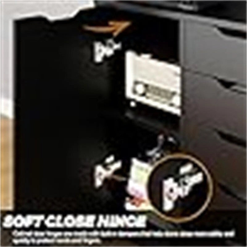 5-Drawer Chest with 1 Door - 14.2D x 28.7W x 29.53H