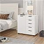 5-Drawer Chest with 1 Door - 14.2D x 28.7W x 29.53H