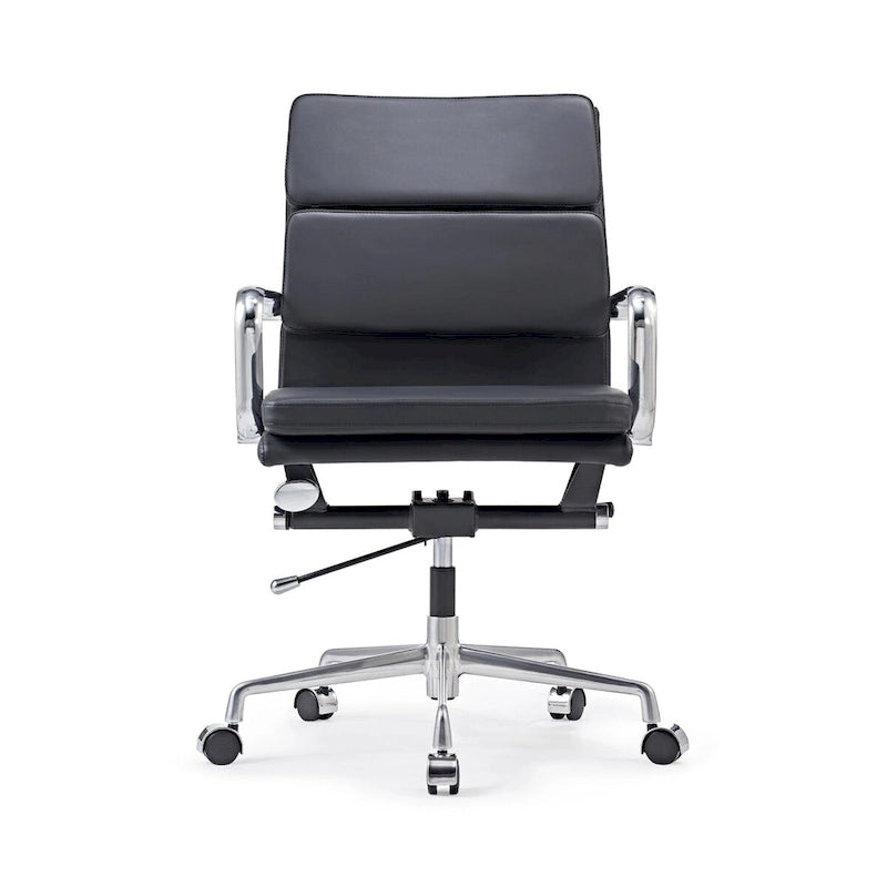 CAROCC Office Chair PU Leather Adjustable ErgoChair with Thickened Cushion - N/A