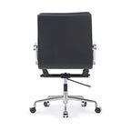 CAROCC Office Chair PU Leather Adjustable ErgoChair with Thickened Cushion - N/A