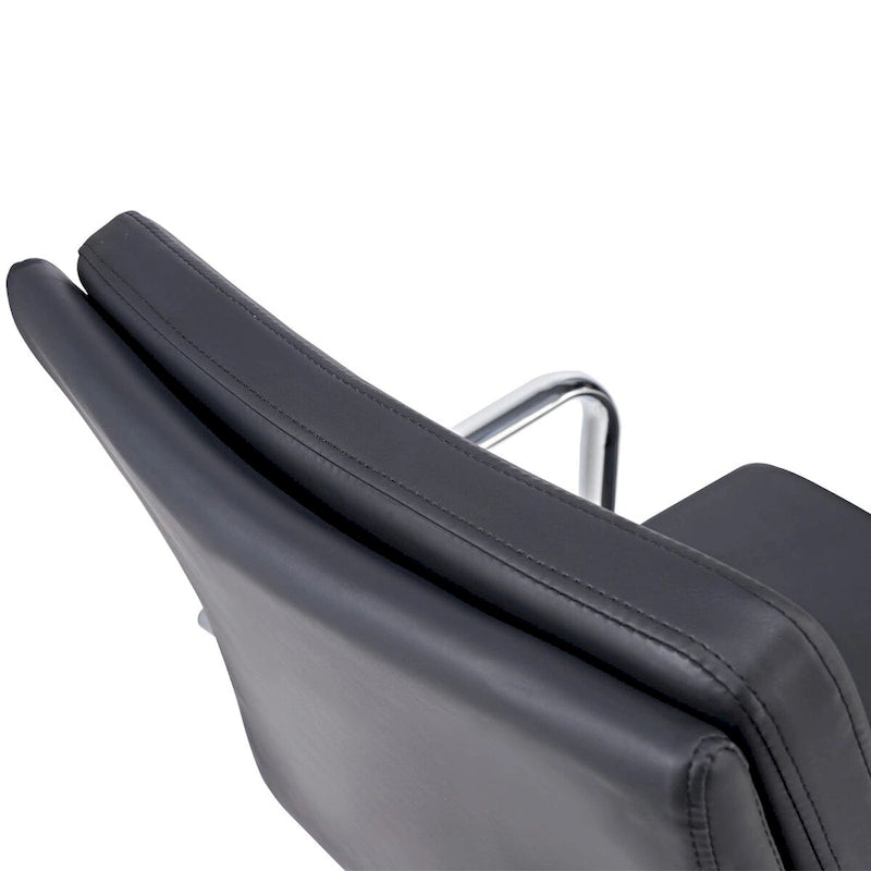 CAROCC Office Chair PU Leather Adjustable ErgoChair with Thickened Cushion - N/A