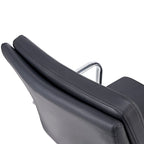 CAROCC Office Chair PU Leather Adjustable ErgoChair with Thickened Cushion - N/A