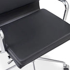 CAROCC Office Chair PU Leather Adjustable ErgoChair with Thickened Cushion - N/A