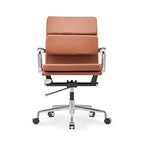 CAROCC Office Chair PU Leather Adjustable ErgoChair with Thickened Cushion - N/A