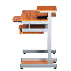 Ergonomically-designed Computer Workstation Desk