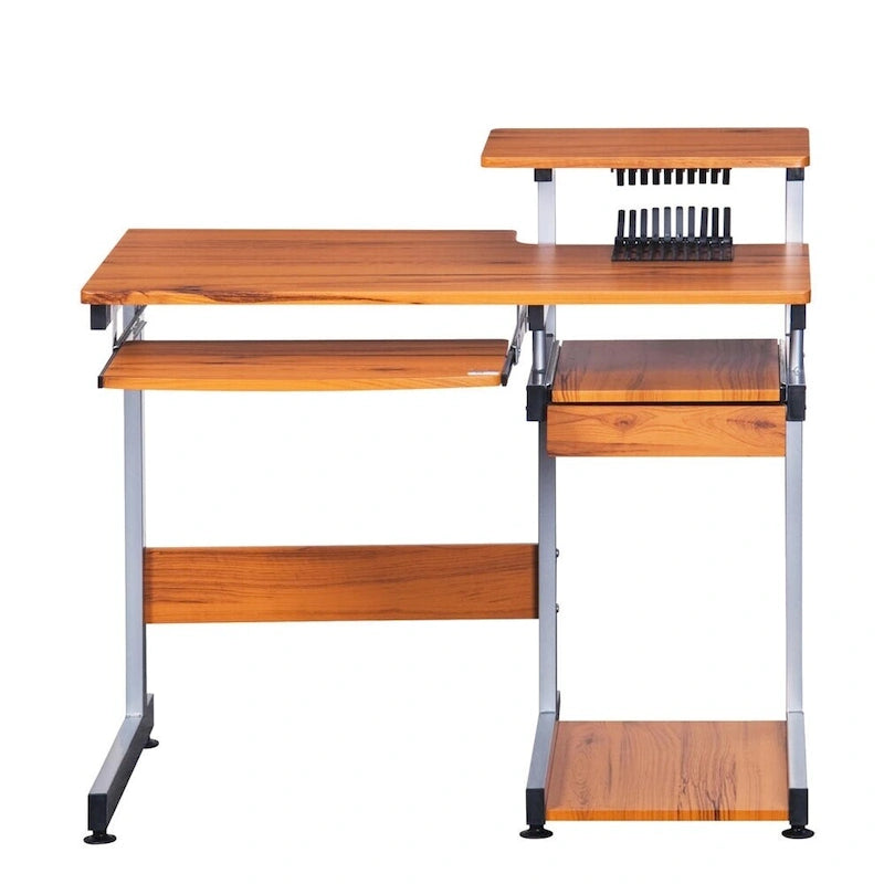 Ergonomically-designed Computer Workstation Desk