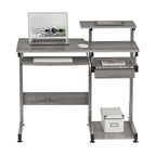 Ergonomically-designed Computer Workstation Desk